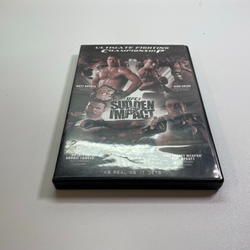 UFC 42 Sudden‎ Impact DVD Hughes Sherk Lawler Spratt